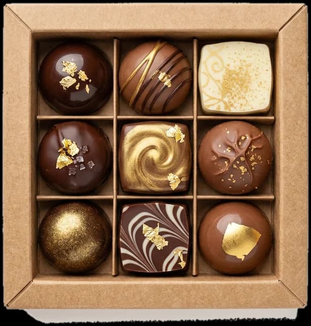 Nine truffles
